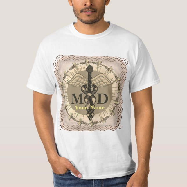 T-shirt Docteur Caduceus MD (Devant)