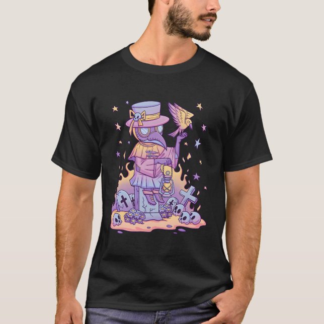 T-shirt Docteur déplaisant Anime Pastel Kawaii Pastel Goth (Devant)