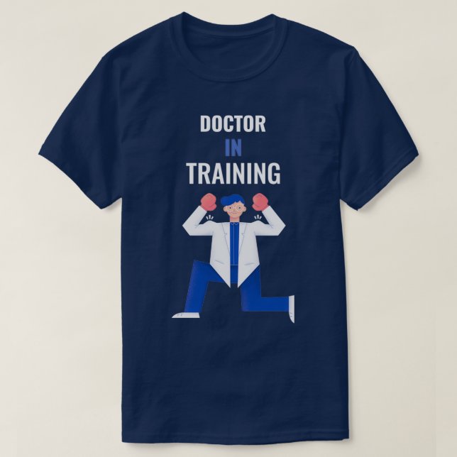 T-shirt Docteur En Formation 1 (Design devant)