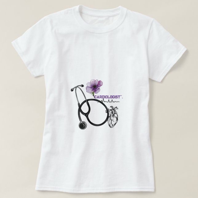 T-shirt "Docteur en santé de coeur" (Design devant)