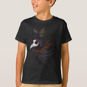 T-shirt Docteur Occult Visage Peste Gothique Cottagecore M