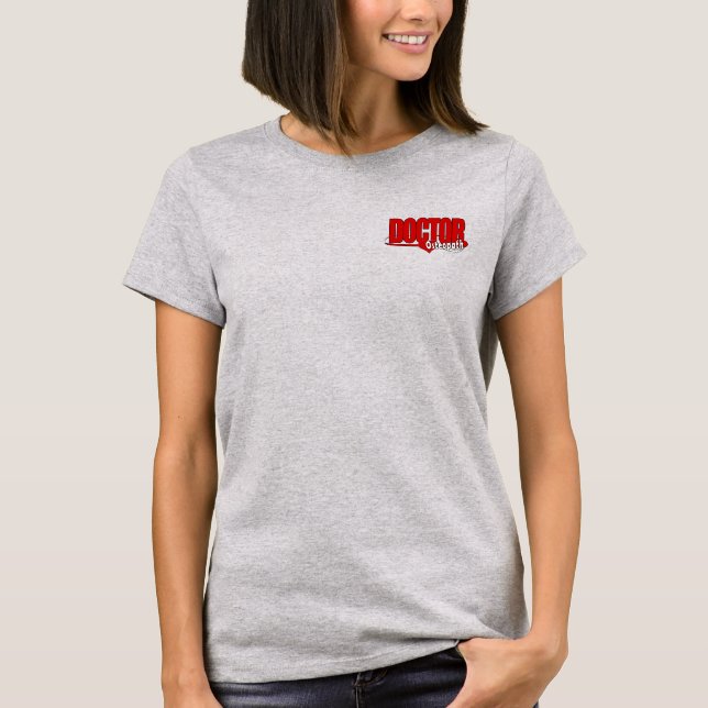 T-SHIRT DOCTEUR OSTEOPATH DE LOGO (Devant)