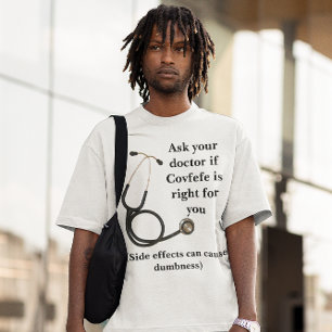 T-shirt Docteur si Covfefe a raison pour vous Trump Twitte
