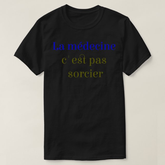 T-shirt Docteur t 1 (Design devant)