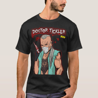T-shirt Docteur Tickler NBW lutte chemise