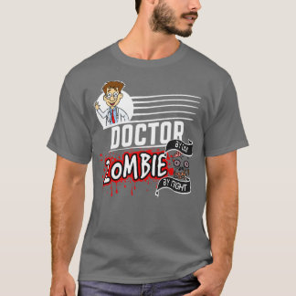 T-shirt Docteur Zombie par nuit 1
