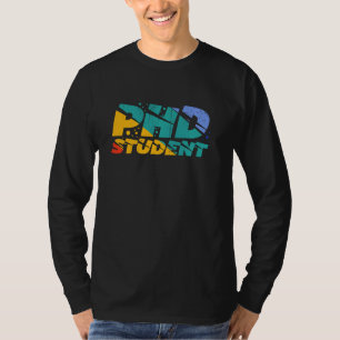 T-shirt Doctorat Doctorant Doctorant Diplômé
