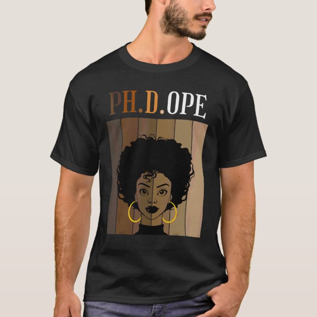 T-shirt Doctorat Ope Doctorat Doctorat Diplôme étudiant No (Devant)