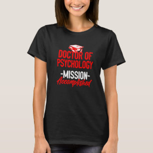 T-shirt Doctorat Psychologique Doctorat Doctorat Doctorat