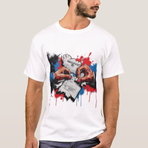 T-shirt Documents d'immigration détruits Chinga La Migra