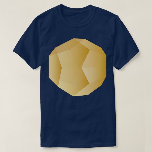 T-shirt dodécaèdre (Design devant)