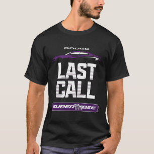 T-shirt Dodge Charger Super Bee Dernier Call