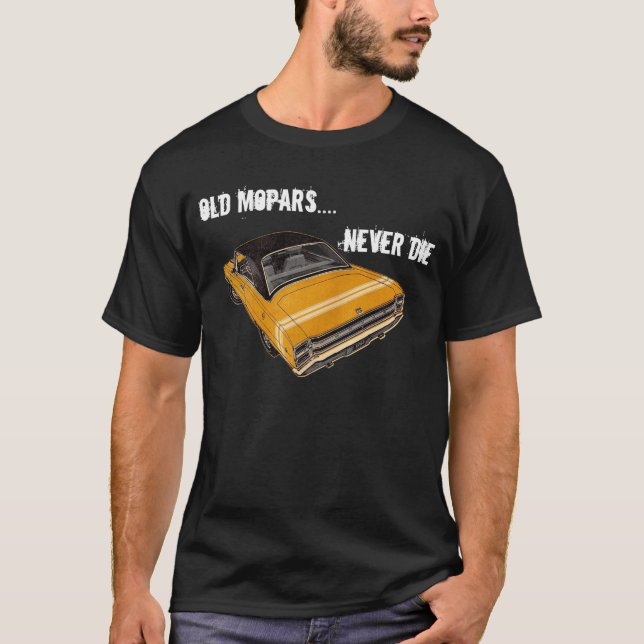 T-shirt Dodge Dart - Vieux Mopars ne meurt jamais (Devant)