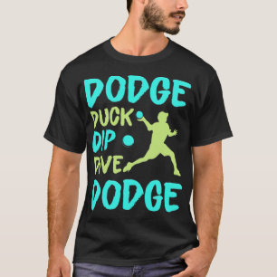 T-shirt Dodge Duck Dip Dive Dodge Funny labradors maison d