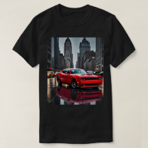T-Shirt Dodge Hellcat - Pour Les Amateurs De Voitu