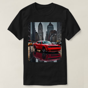 T-Shirt Dodge Hellcat - Pour Les Amateurs De Voitu