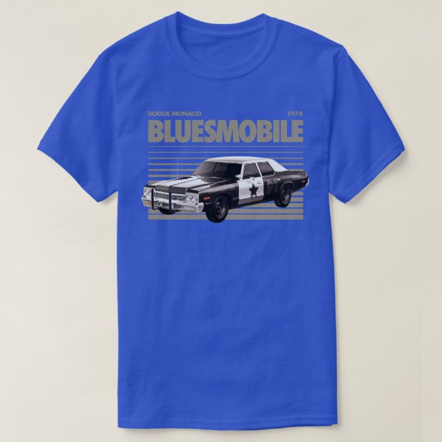 T-SHIRT DODGE MONACO (Design devant)