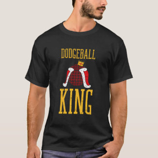 T-shirt Dodgeball King Throw Ball Target Sport