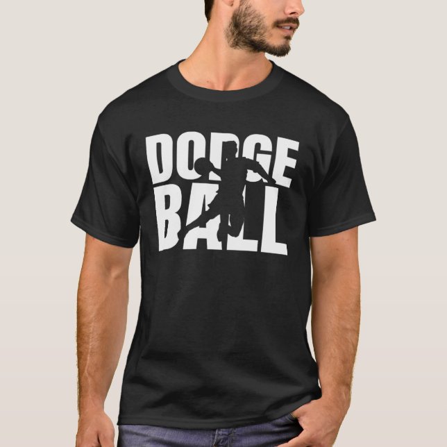 T-shirt Dodgeball Player Dodge Ball (Devant)