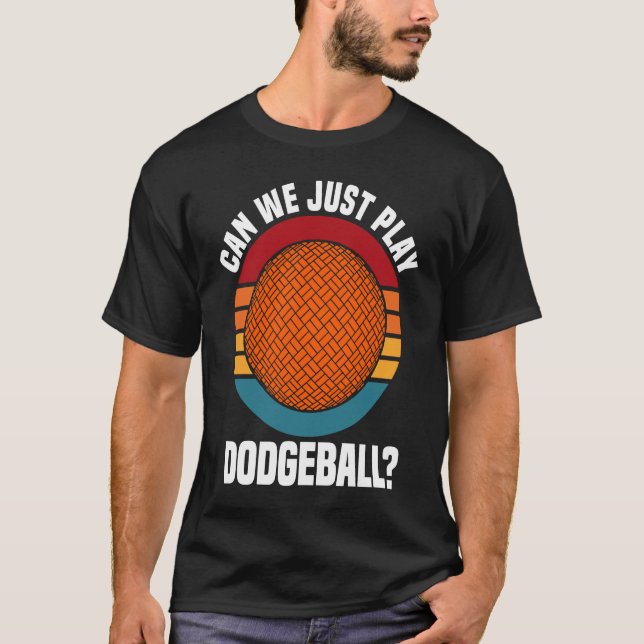 T-shirt Dodgeball Player Quote Dodgeball  Saying (Devant)