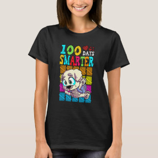 T-shirt Dog 100 Days Of School 100 Days Smarter