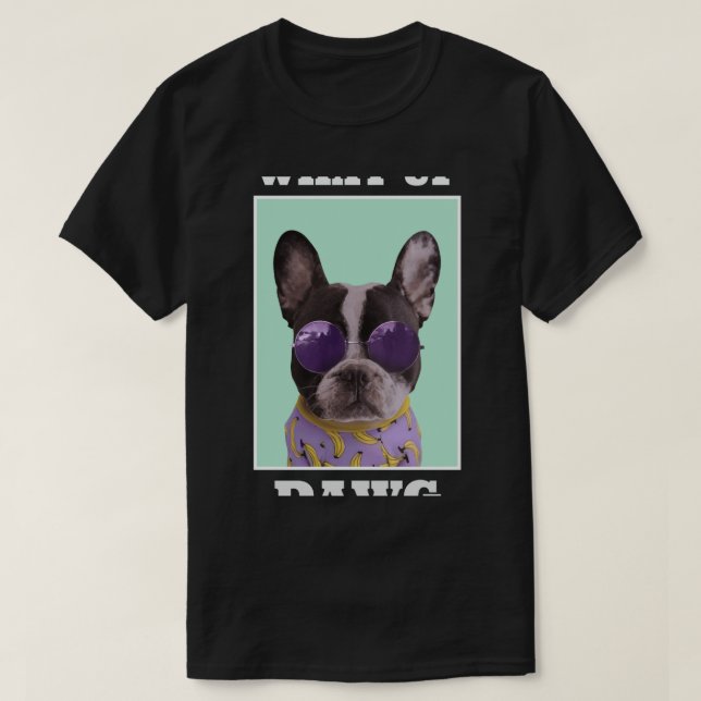 T-SHIRT DOG ACTIF (Design devant)