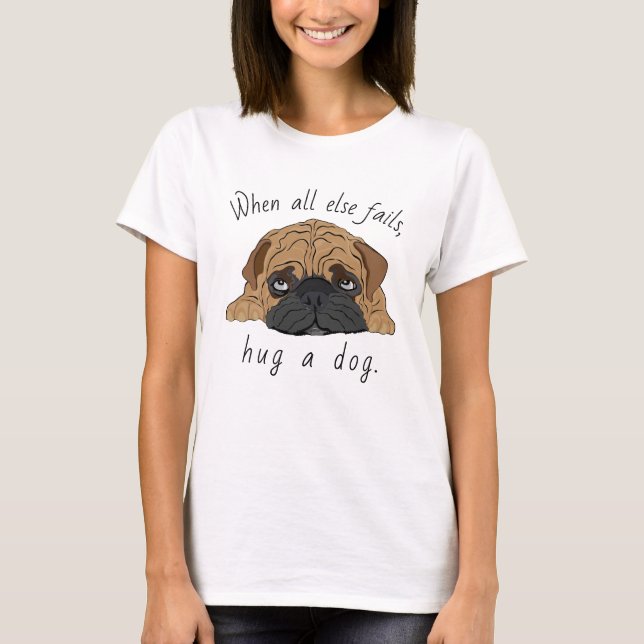 T-Shirt Dog, Chien, Femme ! Chiot (Devant)