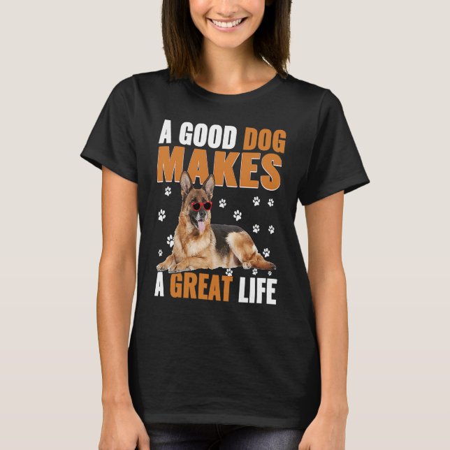 T-shirt Dog  Crazy Humor  Plus Size Graphic (Devant)