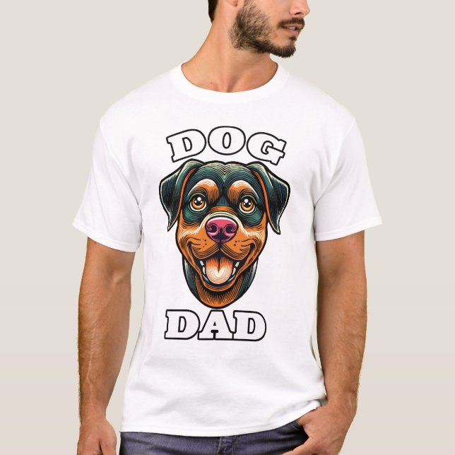 T-shirt Dog Dad (Devant)