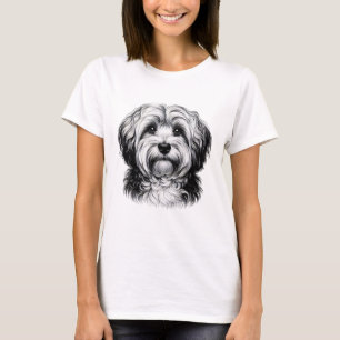 T-shirt Dog Drawing