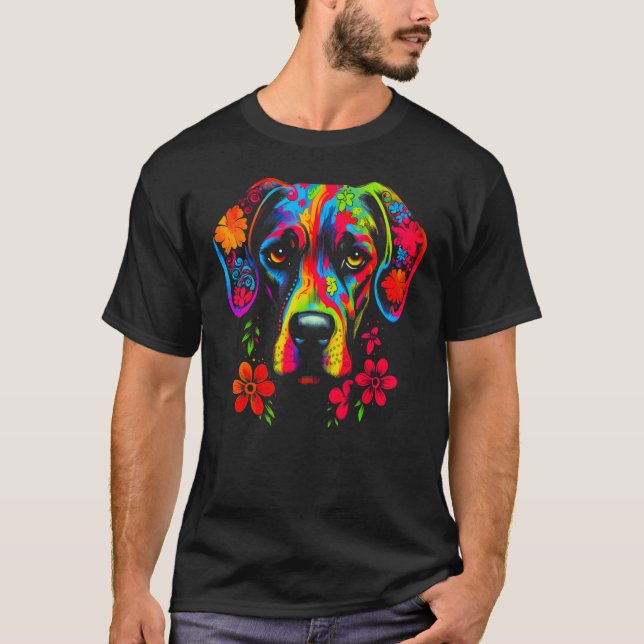 T-shirt Dog Great Dane (Devant)