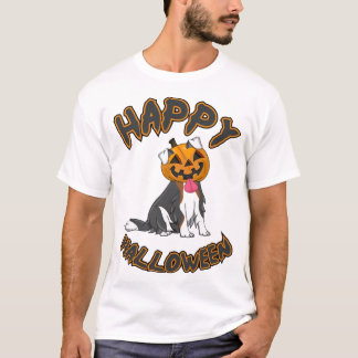 T-shirt Dog Halloween T ShirtHappy Halloween Dog T Shirt