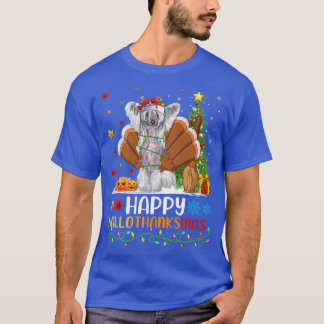 T-shirt Dog Lover Funny Happy Chinese Crested Dog HelloTha