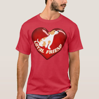 T-shirt DOG LOYAL cadeau AMI