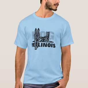 t-shirt dog malinois