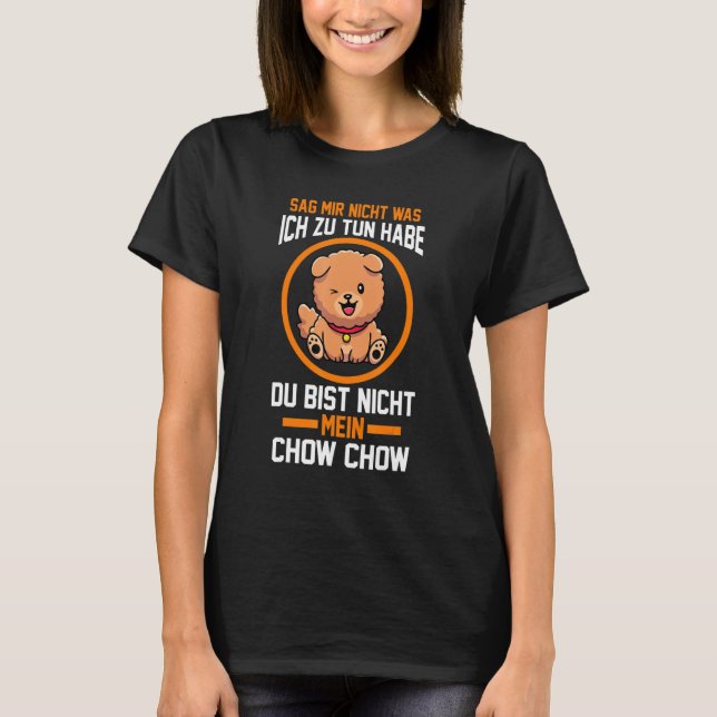 T-shirt Dog Owners Chow Chow (Devant)