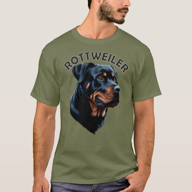 T-shirt Dog Rottweiler (Devant)