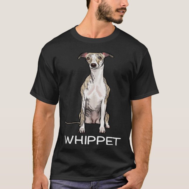 T-shirt Dog Whippet (Devant)