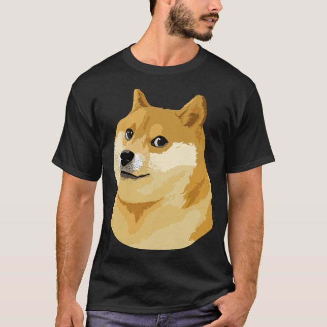 T-shirt Doge Coin Inuit Inu Crypto Devise (Devant)
