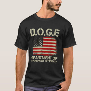 T-shirt DOGE D.O.G.E. Département de l'Efficacité du Gouve