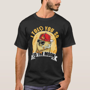 T-shirt Dogeco Coin Doge Monnaie Que Je Vous Ai Dit