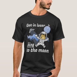 T-shirt Dogecoin À La Lune Doge Hodl Obtenez Dans Le Crypt