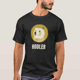T-shirt Dogecoin Crypto Hodler Funny meme DOGE Coin Hodl T