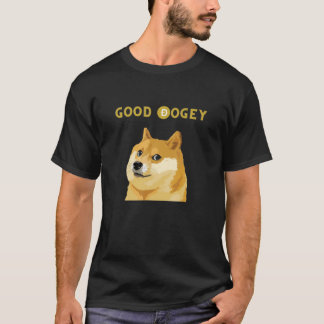 T-shirt Dogecoin Good Dogey Cryptomonnaie