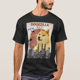 T-shirt Dogezilla T- Doge Doge Mèmes Shiba Inu Chien