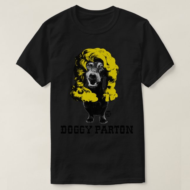 T-SHIRT DOGGY PARTON (Design devant)