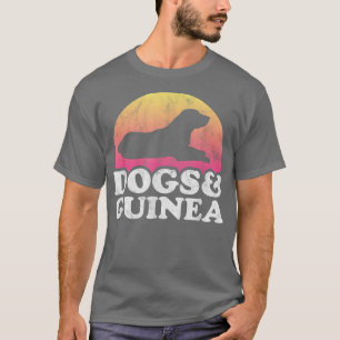 T-shirt Dogs and Guinea Men's or Women's Dog