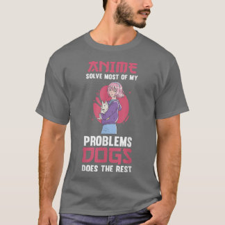 T-shirt Dogs Anime