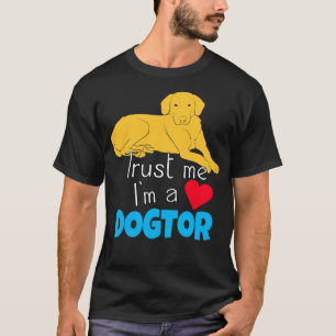 T-shirt Dogtor drôle Pet Doctor vétérinaire