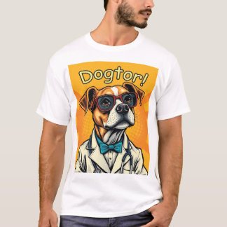 T-shirt Dogtor est là